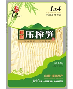 孟宗有機(jī)壓榨筍條家庭裝